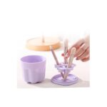 LIMPIADOR DE BROCHAS DE MAQUILLAJE CON SOPORTE