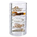 ORGANIZADOR DE ACRÍLICO PARA JOYAS 5 NIVELES