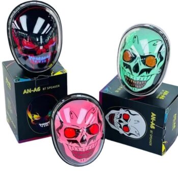 Parlante en Forma de Calavera Color Variado