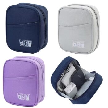 Mini Estuche Organizador para Cables - Mujer