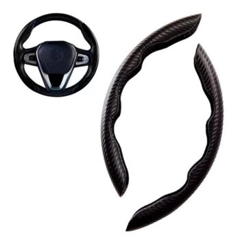 Cubierta para Volante de Auto Negro
