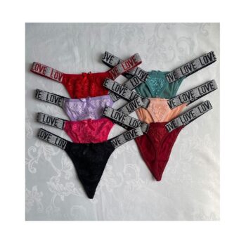 Tripack de Ropa de Interior de Encaje Love Colores Variados