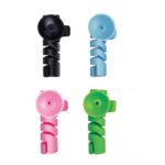 Pack de 4 Protectores de Silicona para Cables