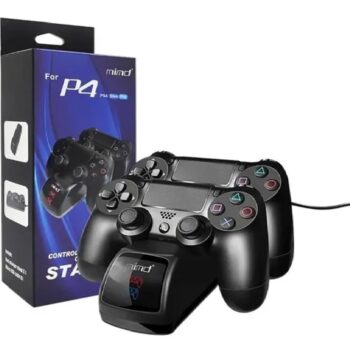 Cargador Dual con Panel Digital para Dualshock 4