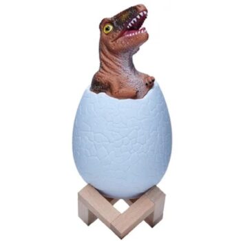 Lámpara Huevo de Dinosaurio