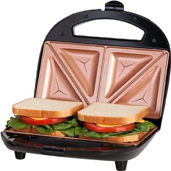 Sandwichera Eléctrica para 2 Panes