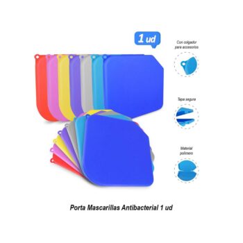 Porta Mascarillas Antibacterial 10uds