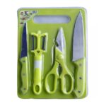 Set de Cuchillos + Tabla de Picar