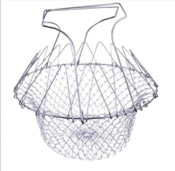 Cesta Plegable de Acero