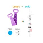 Cepillo Multiusos de Silicona para  Ducha y Esquinero de Ducha