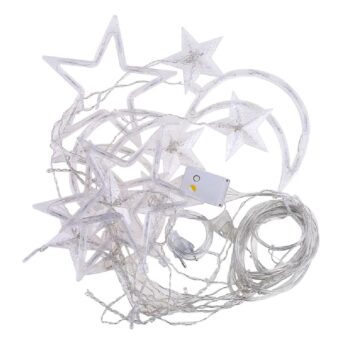Cadena de Luces Led Estrellas para Navidad