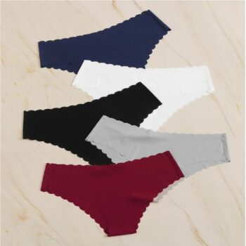 Pack de 3 Bragas Ribete en Abanico - L