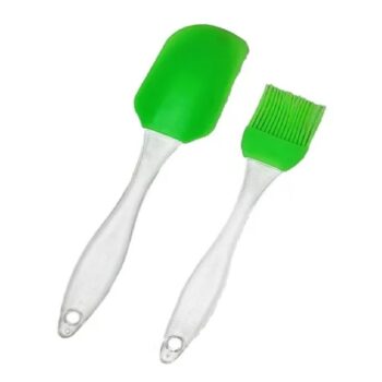 Set de Espátula y Pincel de Silicona
