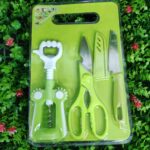 Set Cuchillo y Tabla de Picar V2 con Accesorios