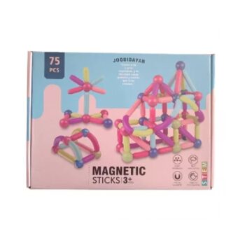 Juego Magnéticos para Niños de 75 Piezas