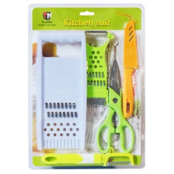 Set de Rallador y Tijera de Cocina
