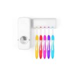 DISPENSADOR DE PASTA DENTAL CON GUARDA CEPILLOS
