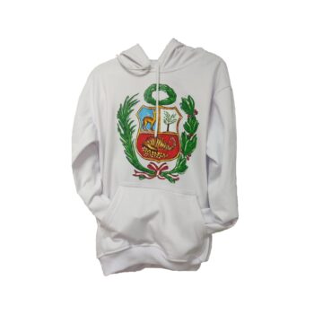 Polera de Perú Blanca M