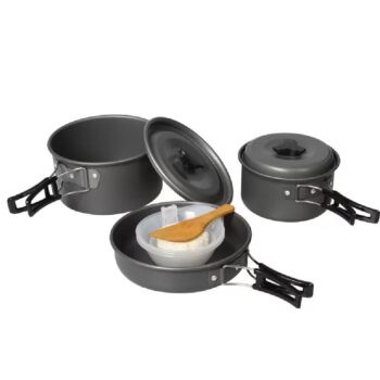 Set de Ollas para Acampar