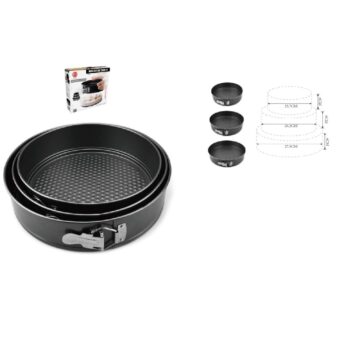 Set de 3 Moldes Circulares