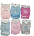 Set de 5 Baberos para Niña