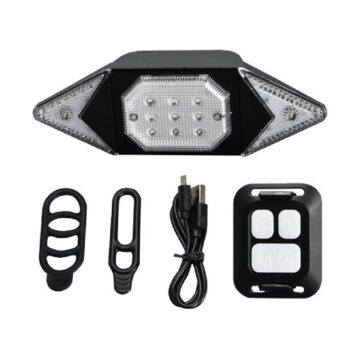Luz Direccional con Control Inalámbrico para Bicicleta