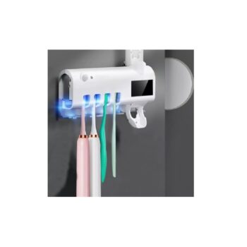 PORTA CEPILLOS DENTAL CON DESINFECTANTE LUZ UV
