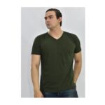 Set de 3 Polos Básicos para Hombre Cuello en V Colores Variados Talla XL