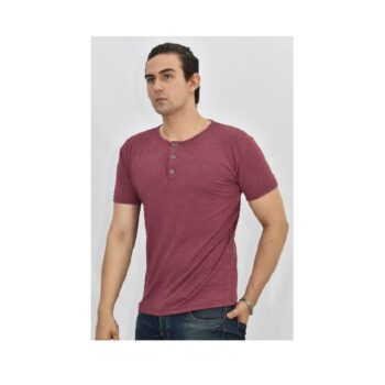 Polo Cuello Neru Guinda para Hombre Talla S