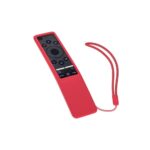 FUNDA PROTECTOR DE SILICONA PARA CONTROL SAMSUNG CURVO ROJO