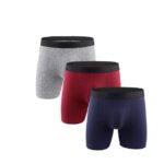 Tripack Bóxer Hombre Colores Variados L