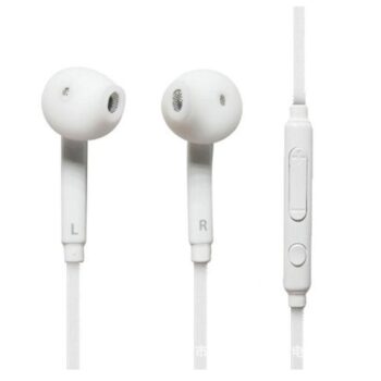 Audífonos Hands Free Con Micrófono Para S6, S5, S4 - Blanco