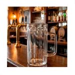 Vaso de Cerveza Transparente Clásico Set de 6 Unidades