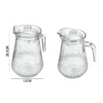 Jarra De Vidrio Con Textura 1300ml