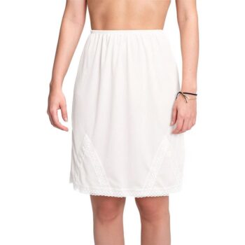 Enagua Corta Blanco para Mujer Talla M