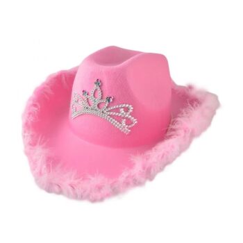 Sombrero Vaquero Rosado