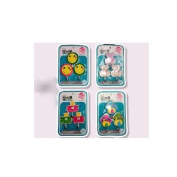 Set de 3 Ganchos Adhesivos Modelo Variado