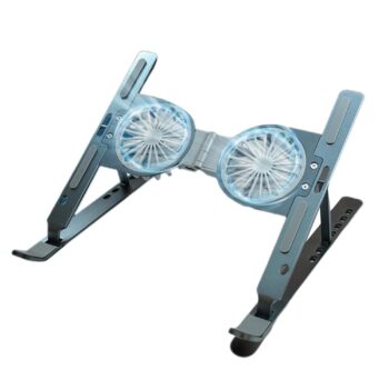 Soporte Aluminio Cooler Ventilador para Laptop