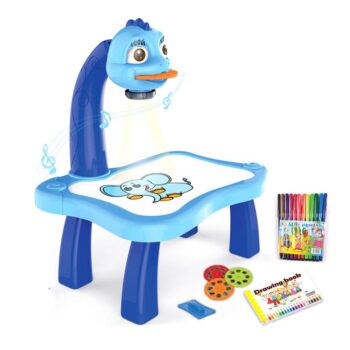 Mesa de Dibujo con Proyector – Azul