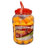 60 Pelotas Ping Pong Tenis Mesa Training con Frasco