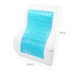 Cojin Respaldar Lumbar Con Gel Ortopédico