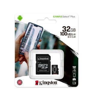 Memoria Micro SD 32GB Kingston Clase 10 Plus