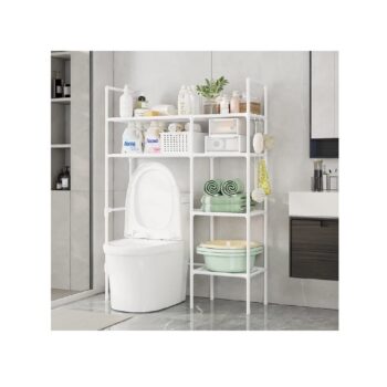 Organizador De Baño De 2 Pisos Color Blanco