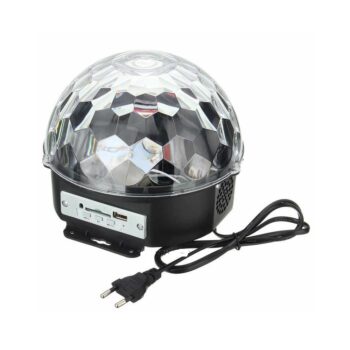 Bola Sicodelica Led Con Parlante Bluetooth