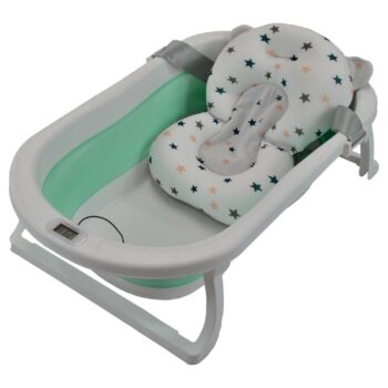 Bañera Plegable con Cojín para Bebe