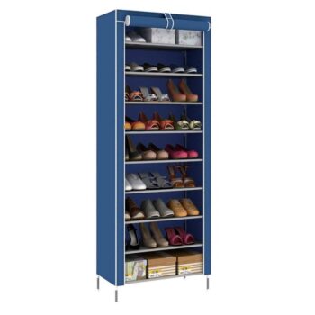 Zapatera Armable 9 Niveles – Azul