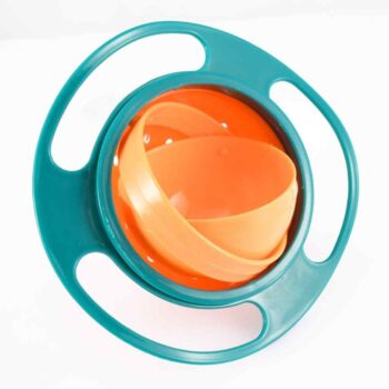 Plato Giratorios para niños y bebes Gyro Bowl - Celeste