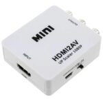 Convertidor Adaptador HDMI a Video - Blanco