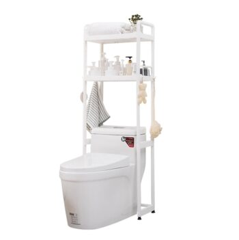 Estante de Baño Sobre el Inodoro de 2 Niveles