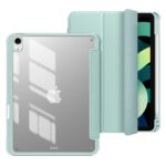 Smart Cover Ipad 10.2 Desmontable Imantada (Tapa Transparente) Verde Agua
